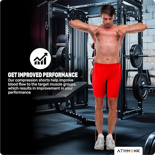 Image of 4-Way Lycra Compression Shorts for Men | Tight Skin Fit, Non Padded | Cycling Running Workout Gym Cricket Football Sports | Tummy Tuck Recovery Muscle Support | Quick Dry Anti-Chafe