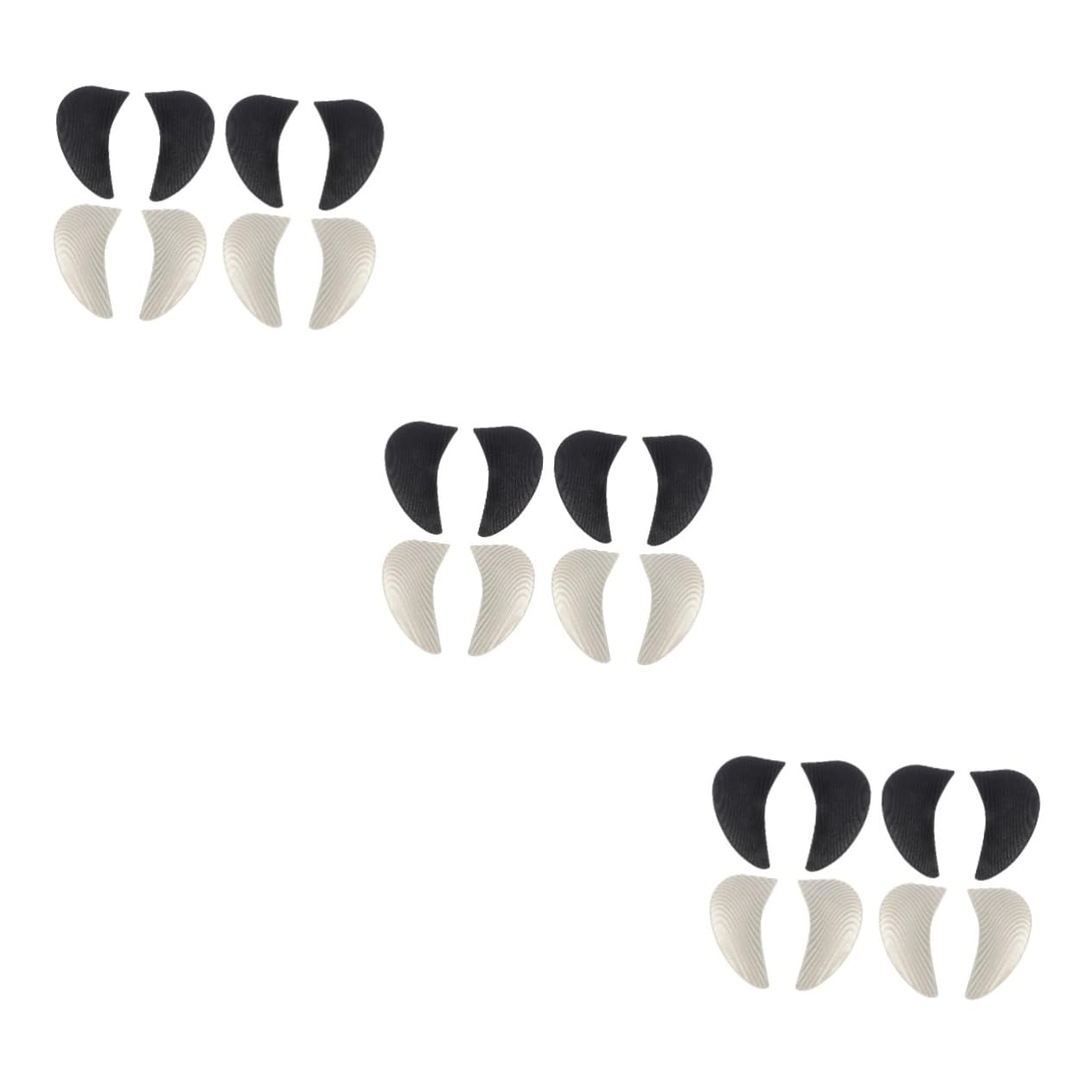 Didiseaon 3sets Arch Support Pad Sponge Insole Foot Arch Cushion Arch Pads High Heel Arch Cushion Sponges Arch Pad Support Arch Cushion Pad Sponge Arch Insert Double Sided Tape 4pairs*3
