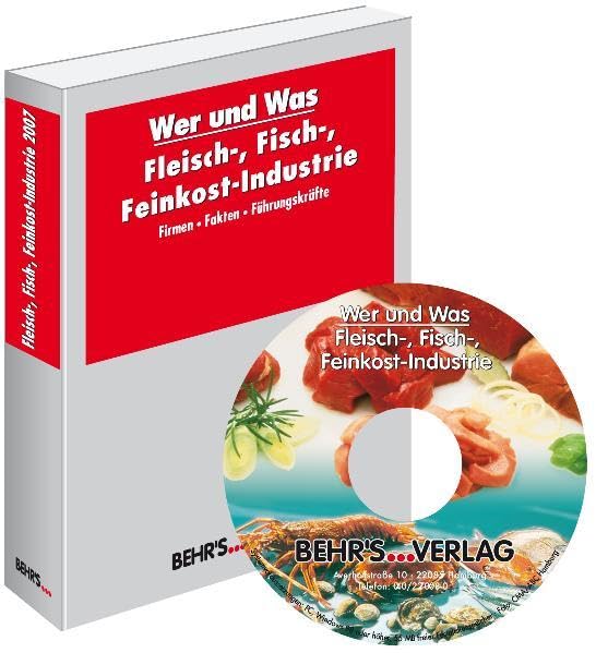 Wer und Was Fleisch-, Fisch-, und Feinkost-Industrie 2012: CD-ROM ohne Exportfunktion inkl. Branchenbuch
