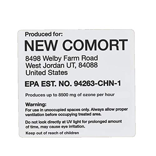 8500 Mg/Hr Ozone Generator Air Purifier With Timer #TOP2