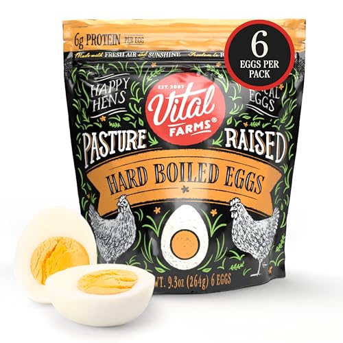 Vital Farms Pasture-Raised Hard Boiled Eggs 6ct