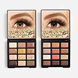 Mirenesse Cosmetics Lovers Nude & Naked Lust Haves Eye Shadow Kits Duo