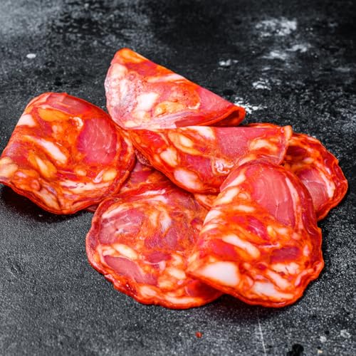 【Nature Kiosk】 スペイン産 冷凍 熟成 4ヶ月 サラミ 200g スライス 国内加工 本格 Frozen Traditional Spanish Salami Aged 4 Months, Sliced in Japan (チョリソー スライ