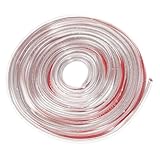 STHIRA® Car Door Frame Guard, 5m/16.4ft Clear PVC Door Edge Protective Strip, UV Resistant, Easy Slide-in Anti-Scratch Rubber Strip, Trim to Fit