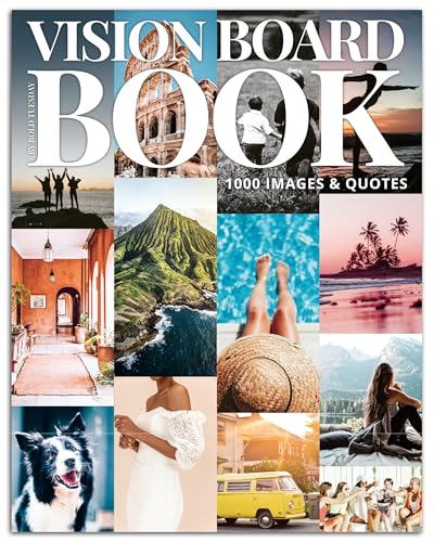 Vision Board Book Magazine for Women - 1000+ Diverse Pictures,
