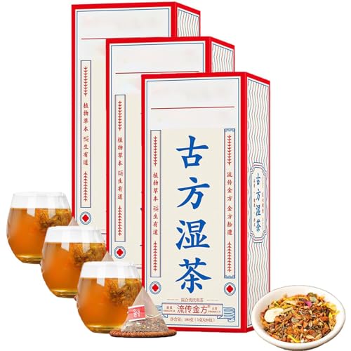 29 Sabores de Té Fórmula Antigua, Té para el Cuidado del Hígado, Bebidas Antiguas, Té Chino de Hierbas, Salud Té para el Cuidado del Hígado Humedad (3box)