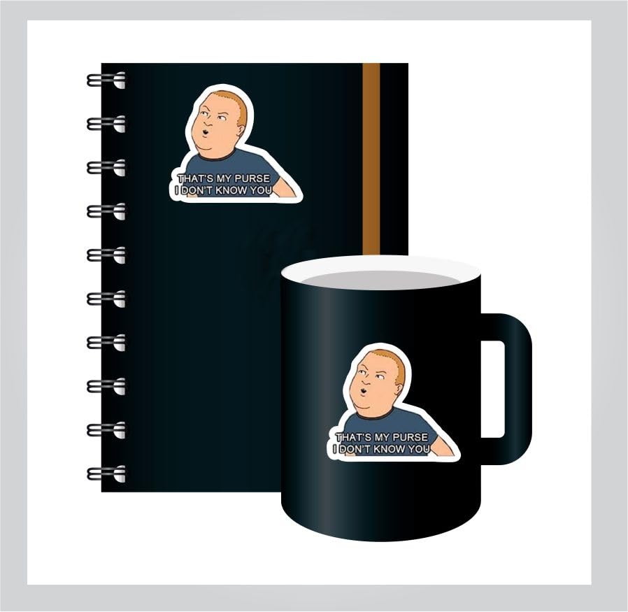Image of Bobby Hill - Thats My Purse, I Don't Know You. Sticker - Auto, Wall, Laptop, Cell, Truck Sticker for Windows, Cars, Trucks