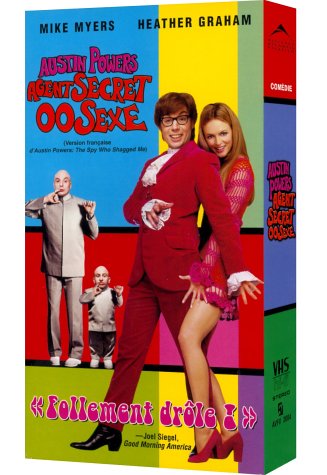 Austin Powers: Agent secret 00Sexe [VHS Tape]