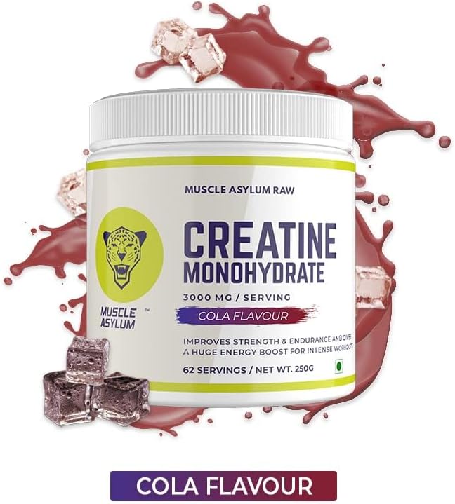 Miniatura 2 de Ins Creatina Monohidrato Polvo Cola, paquete de 250 gm, (62 porciones)