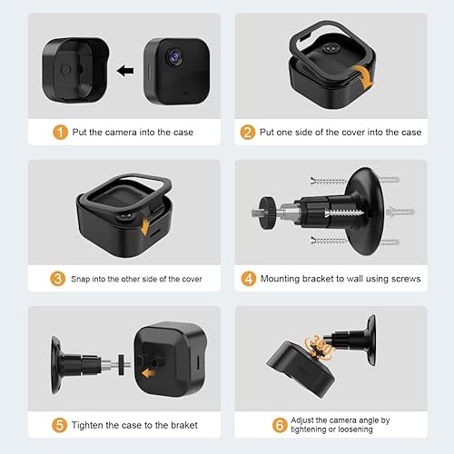 Miniatura 6 de Nuevo soporte para cámara Blink para exteriores, compatible con cámara Blink Outdoor (4 y 3 generación), montaje ajustable de 360 grados, carcasa