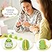 Eterfordista Mini Inspirational Dinosaur Gifts – Handmade Positive Crochet Animals Dino for Women Men Friends Coworkers Family Birthday Christmas Stocking Stuffers Encouragement Gift