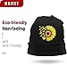 NRUXT Sunflower Butterfly Warm Beanie for Men Womens Unisex Daily Skull Cap, Fashion Womens Winter Hat Hip-Hop Soft Men Beanie, Camping Headwear Running Knit Beanies