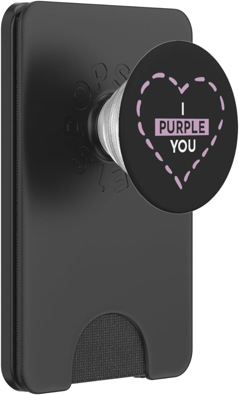 I Purple You Phone Grip Design for Kpop Fans PopSockets PopWallet for MagSafe
