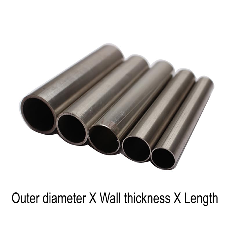 1 tubo in acciaio inossidabile di varie dimensioni(19x0.5mm 1pc)