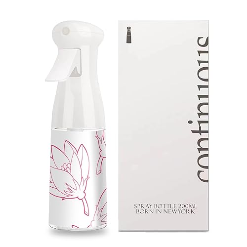 Botella de spray para el cabello, espray vacío continuo para peinado, limpieza, plantas, nebulización y cuidado de la piel