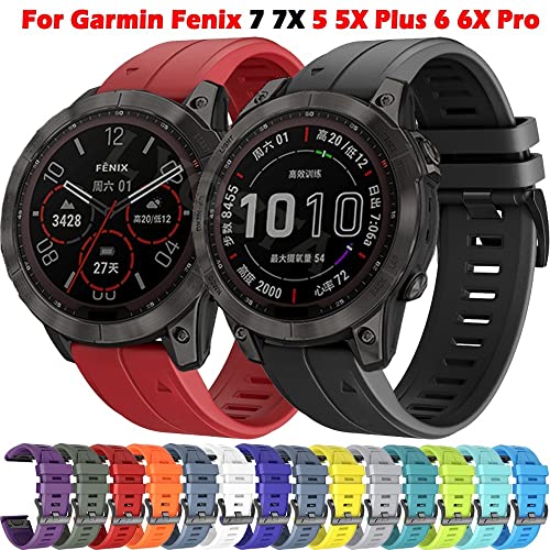 Correa suave Garmin Fenix 5 6 7 resistente con ajuste Easyfit 2