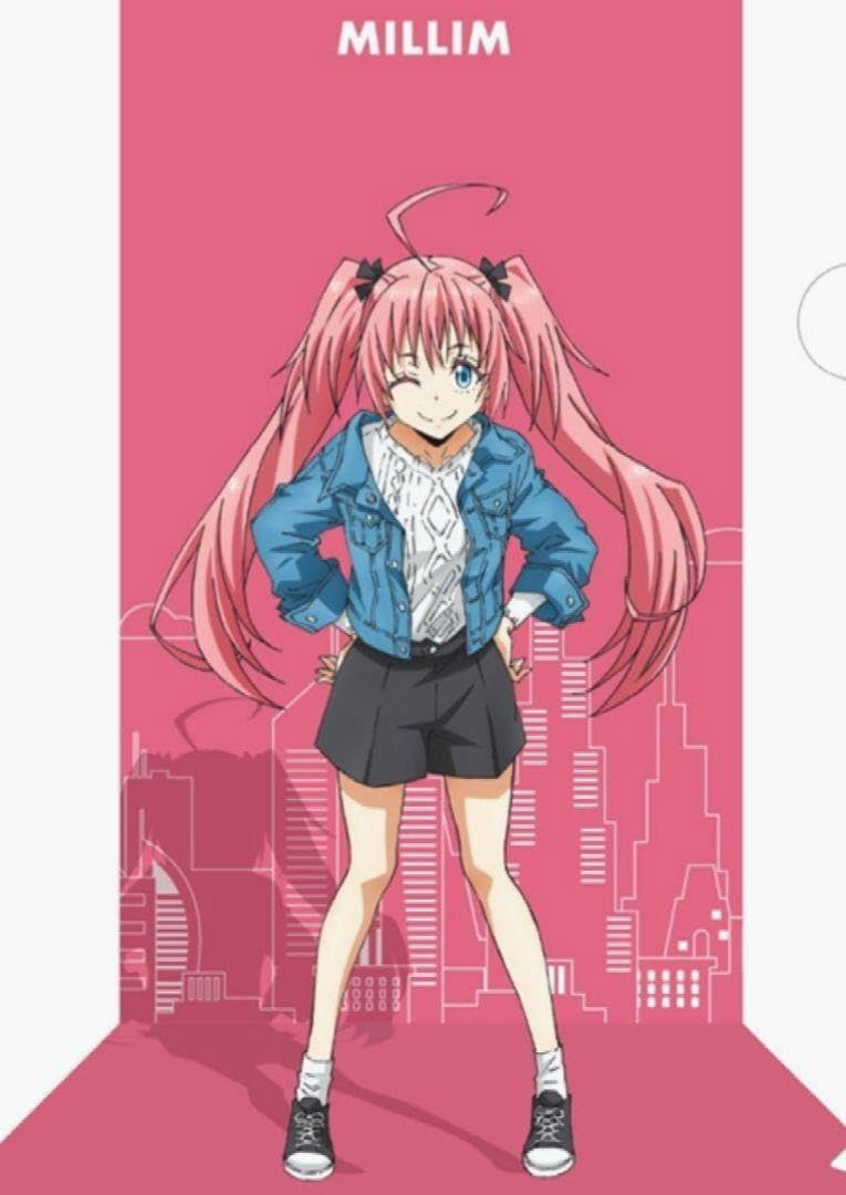 5点　転すら　冬服　A4　クリアファイル　バラ売りok　リムル　ミリム　ヴィオレ 転スラ：劇場版アニメ「紅蓮の絆編」 入場者プレゼント第4弾は