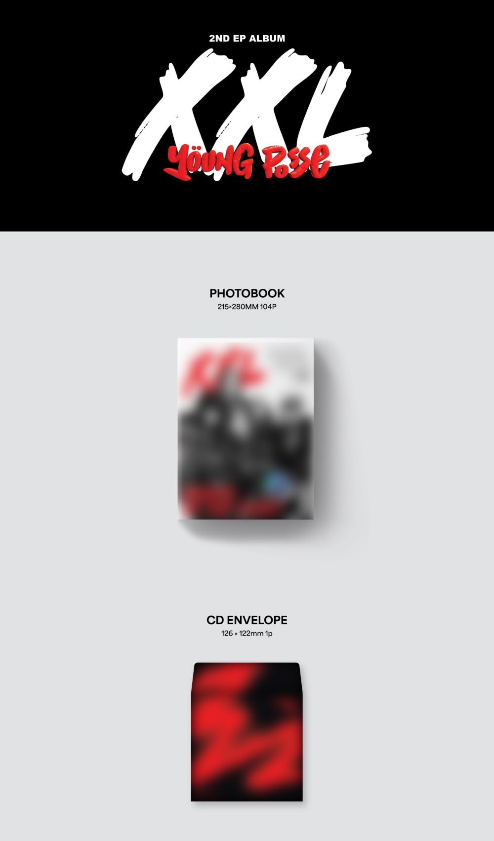 YOUNG POSSE - XXL 2nd EP Album