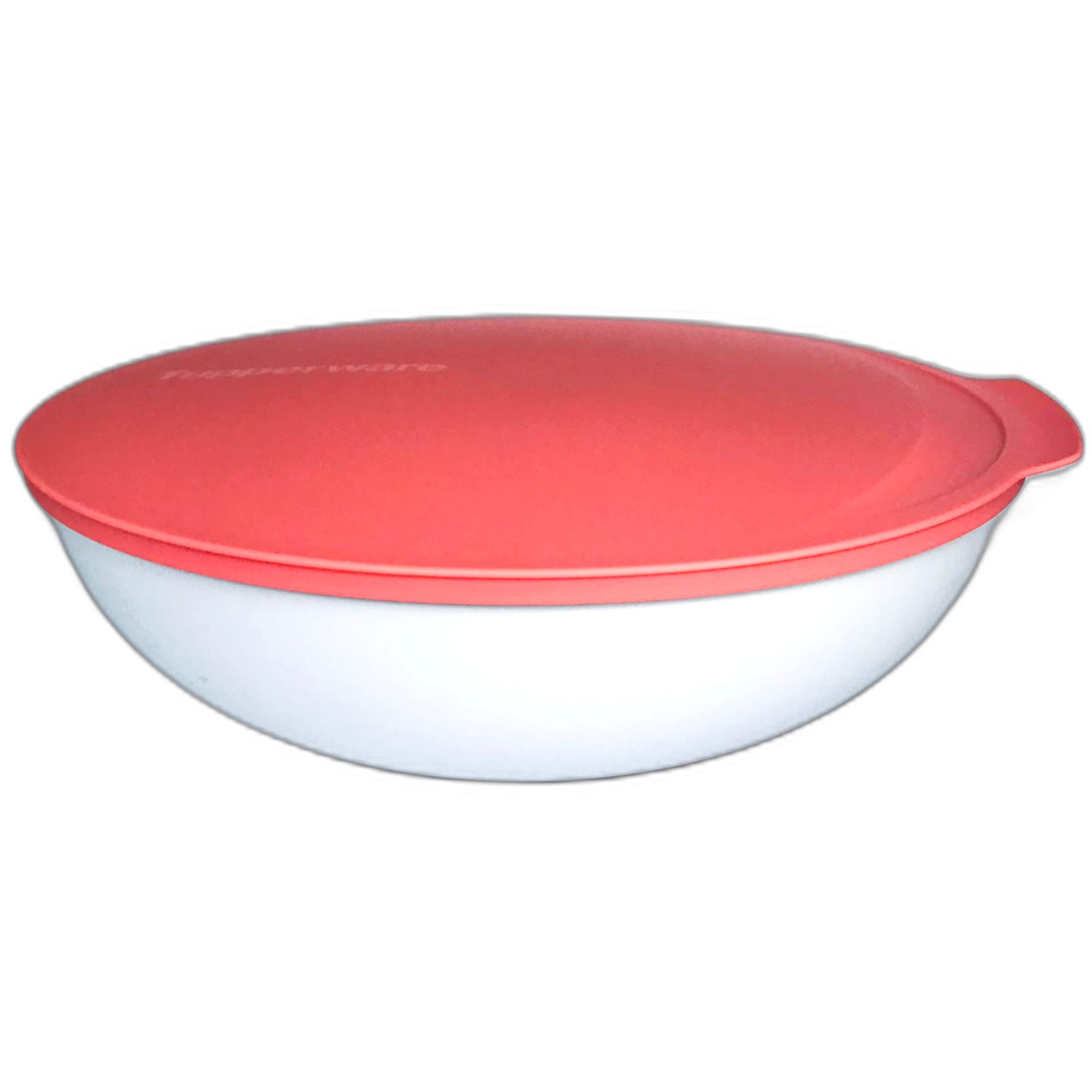 Tupperware Allegra 3,5 L lachs weiß Servierschüssel Schale Schüssel Servierschalen servieren
