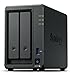 Synology DS725+ 2-Bay Diskstation NAS (Ryzen R1600, 4GB Ram), 1x 2.5GbE, 1x 1GbE, 2X M.2 NVMe Steckplätze 8TB Bundle with Seagate Ironwolf 2X 4TB