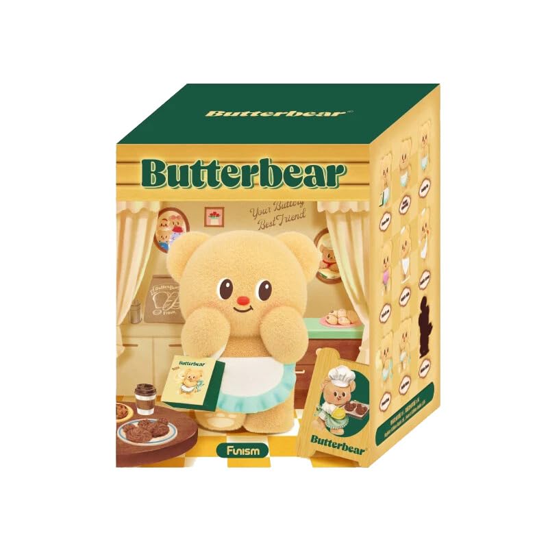 【匿名配送】バターベア　フィギュア　ハッピーデイシリーズ 　８個 Amazon | Funism バターベア Butterbear ハッピーデイ シリーズ