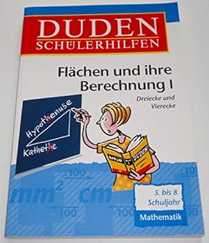 Paperback Duden Schülerhilfen, Flächen und ihre Berechnung [German] Book