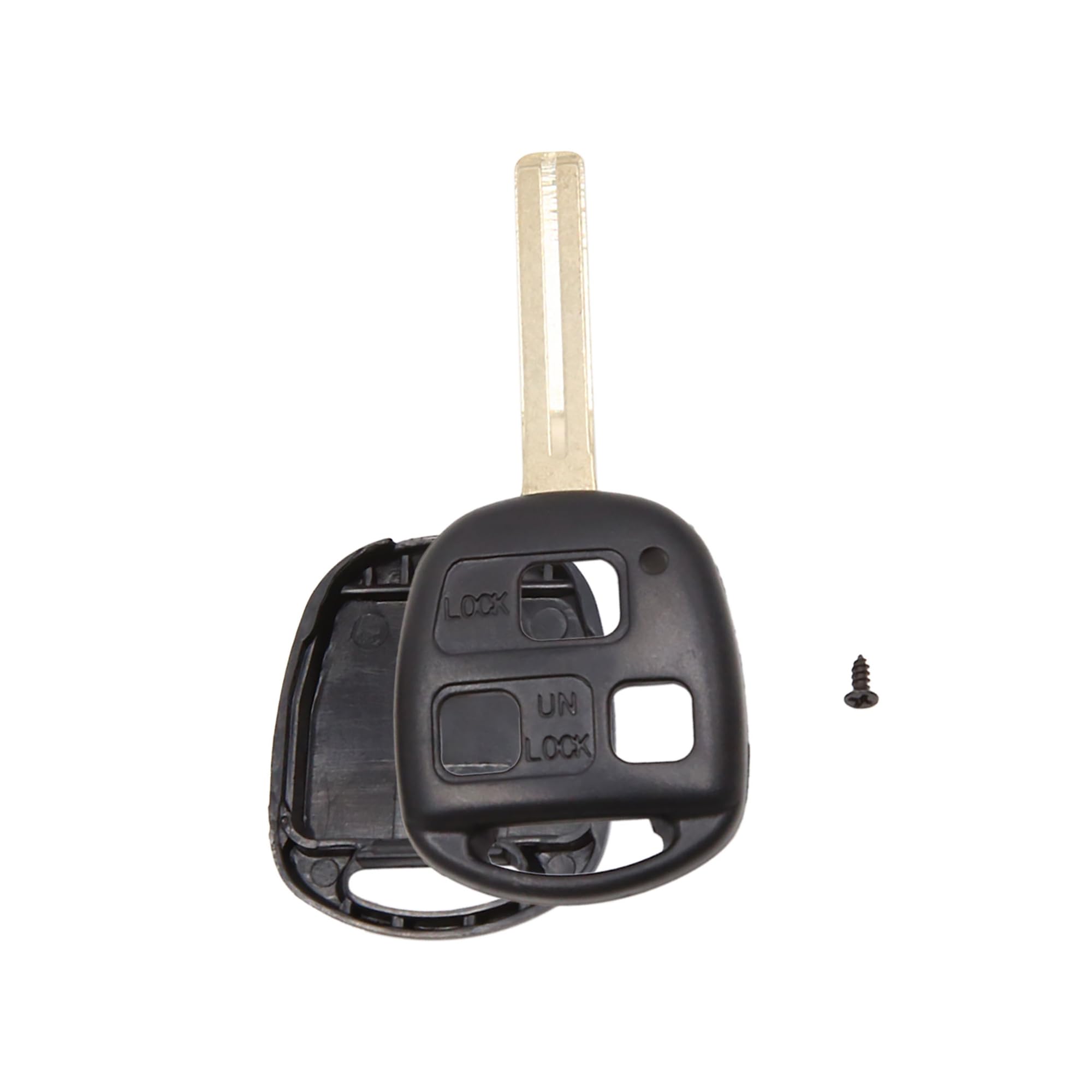 Keyless Entry Portachiavi Telecomando, 3 Pulsanti Sostituisci Telecomando Key Case Shell per IS200 GS300 LS200 RX300 Keyless Entry Portachiavi Telecomando, 3 Pulsanti Sostituisci Telecomando Key Case Shell per IS200 GS300 LS200 RX300