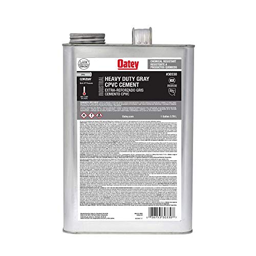 Cemento Industrial Oatey EP42 CPVC Gris 1 Galón