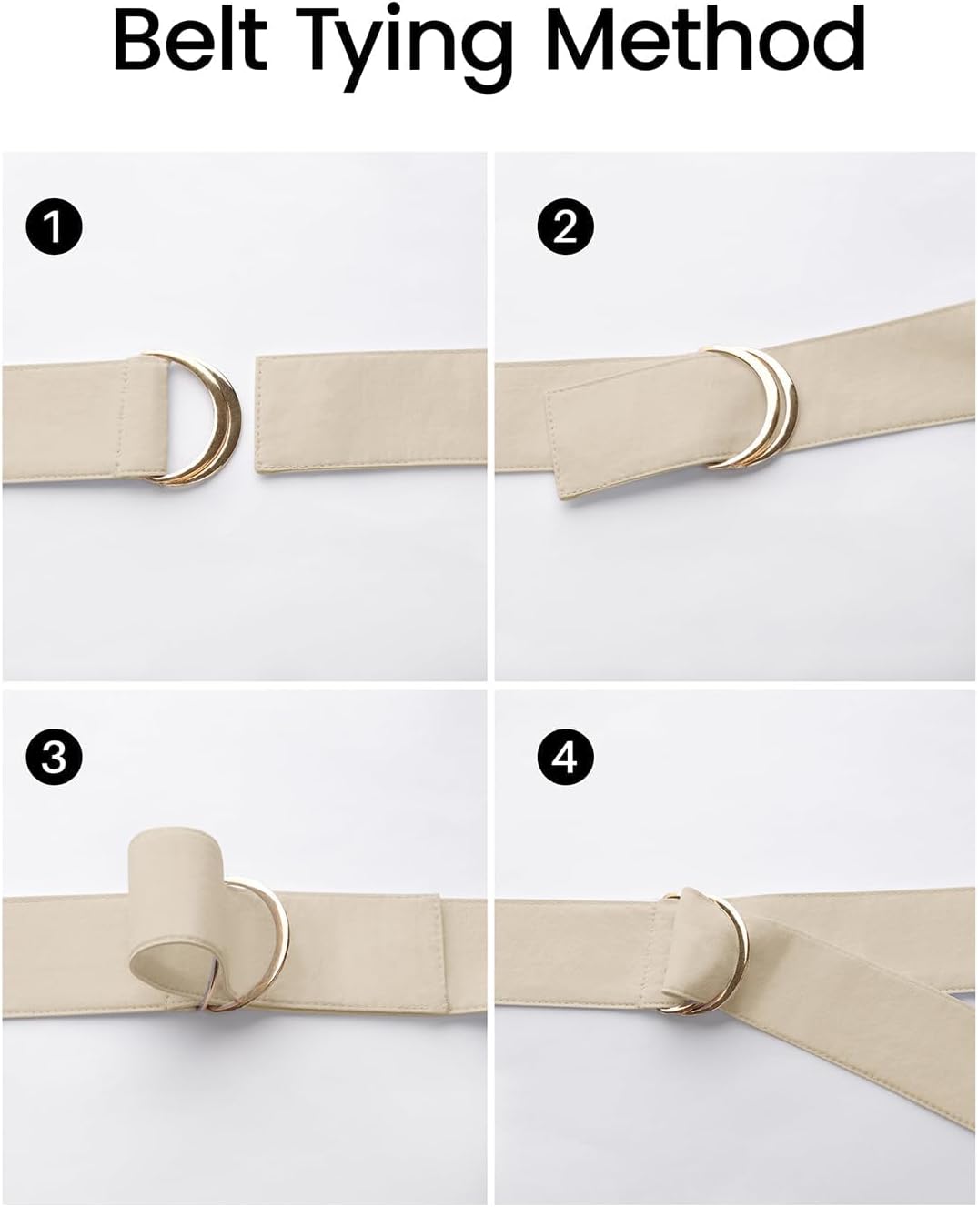 ZESICA Womens Summer Button Midi Dresses 2026 Flutter Short Sleeve Belted Business Casual Work Long Dresses with Pockets - Image 8