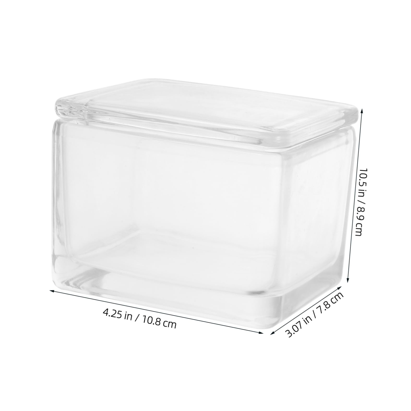 TOPPERFUN Professional Glass Slide Staining Vat 20 Slide Rack Horizontal Vertical for Lab Hospital Use