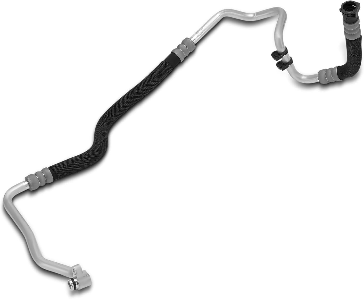 A-Premium Inlet Engine Oil Cooler Line Hose Assembly Compatible with BMW 550i 2011-2016, 550i GT 2010-2015, 750i 2011-2015, 750Li 2011-2012, 750Li 2013-2015, 650i Gran Coupe, 650i, Alpina B7 B7L