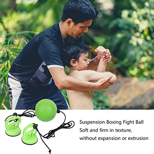 Boxing Fight Ball - Fitness Boxing Ball Suction Cup Suspension Type Boxing Reflex Ball Sports Reaction Balls Home Gym Accessories for Agility Punching Speed Sports Training - Image 4
