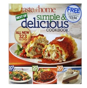 Hardcover TOH Best of Simple & Delicious Cookbook Book