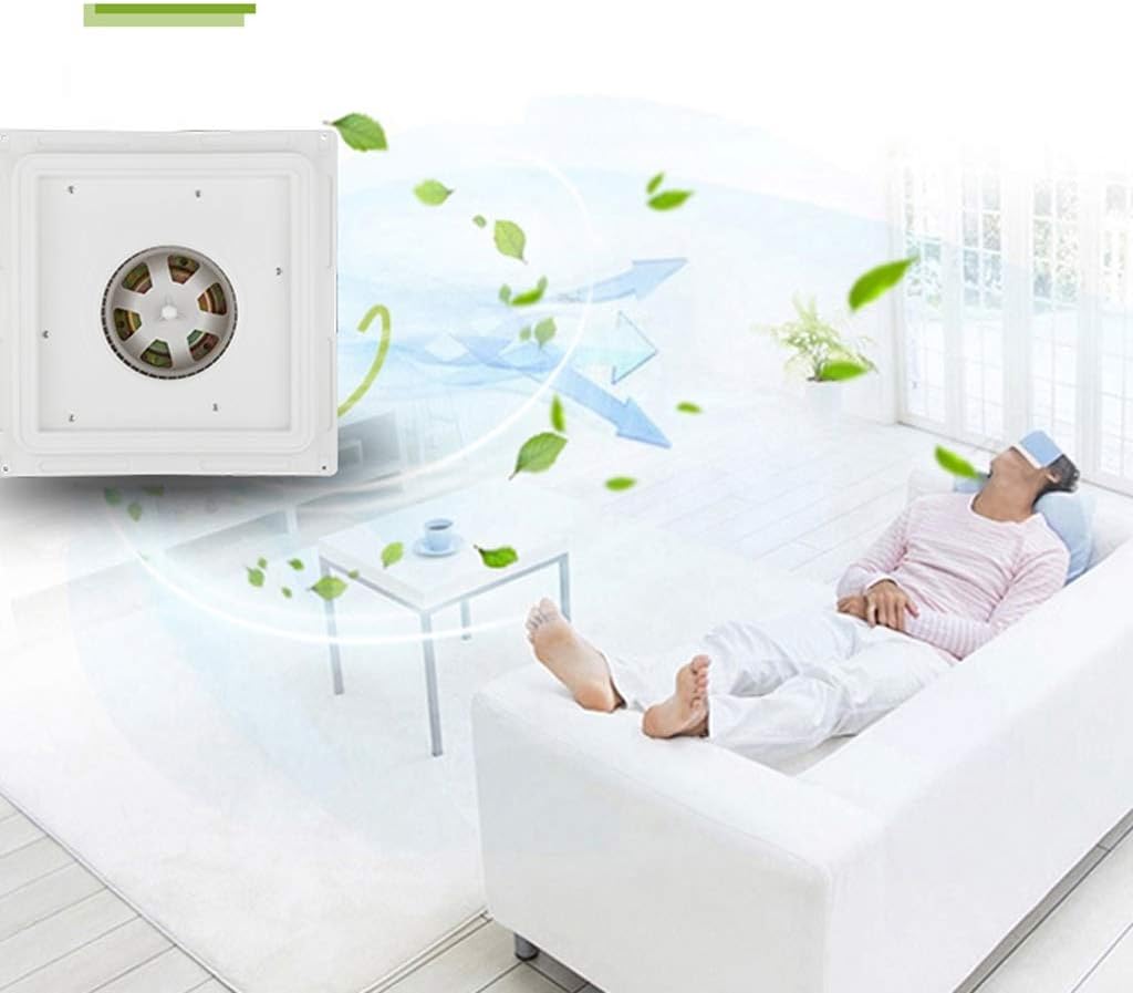 Ventilation Fan, Duct Exhaust Fan, Square Ceiling or Wall-Mount Home Integrated