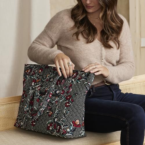 Image of Vera Bradley Women's Cotton Vera Tote Bag