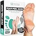 Lavinso Foot Peel Mask for Dry Cracked Feet – 2 Pack Peeling Mask Removes Dead Skin and Calluses - Exfoliating for Soft Baby Feet, Original Scent