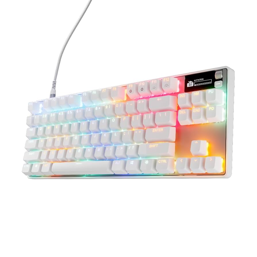 キーボード SteelSeries Apex Pro TKL Gen 3 White JP 本日新色発売！】SteelSeriesのゲーミングキーボードにホワイト