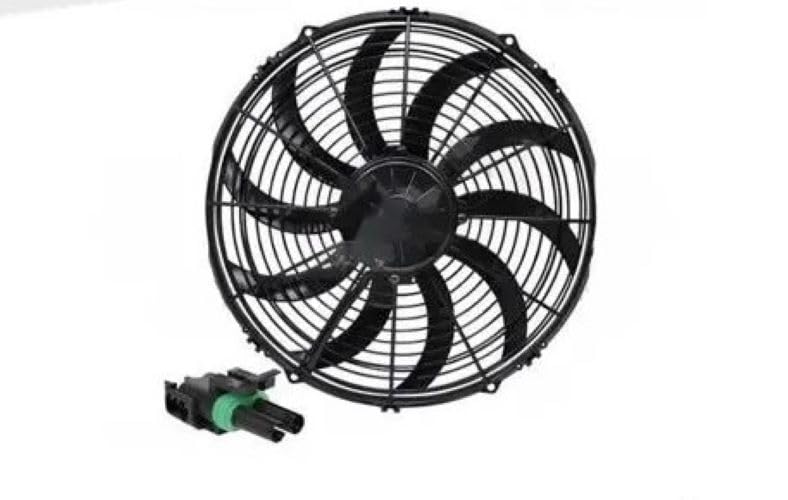 47395178 14 Inch Condenser Fan Assembly fits Case New Holland TR340 TV380 C227 C232 TR270 TR310 TR320