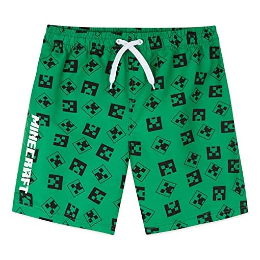 Minecraft Jongens Zwembroek, Sneldrogende Zwembroek, Kids Gaming Gifts