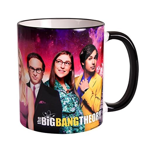 Big Bang Theory Cup Carácter Collage 320ml Elven Forest Pottery