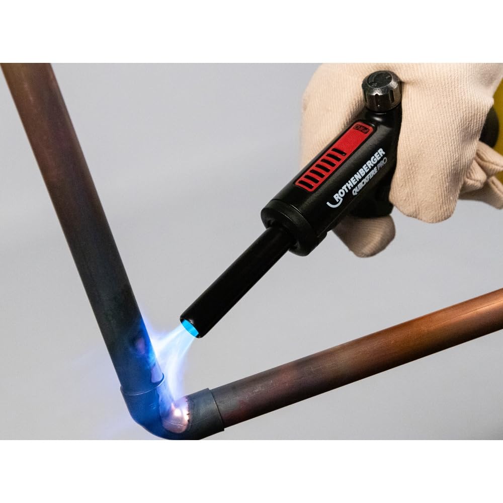 Rothenberger QUICKFIRE PRO 1500004975 - Soplete con quemador de punta fría