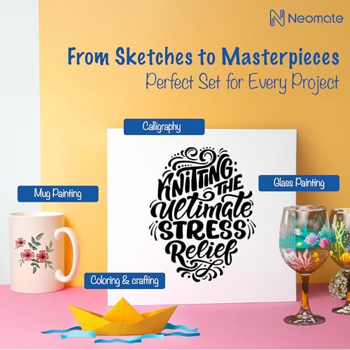 Image of 24 Pcs Dual-Tip Acrylic Markers Set | Non-Toxic Art Supplies for Kids & Adults | Brush and Fine Tips for Drawing & Sketching | Includes Carry Case for Easy Storage | Ideal for Coloring Books