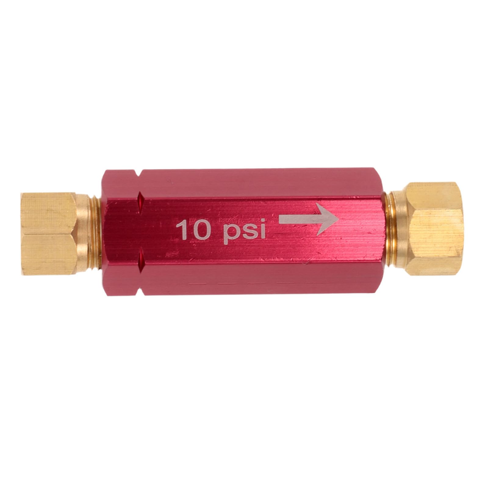 Soupape de pression de frein résiduelle en métal robuste 10 Psi de haute précision