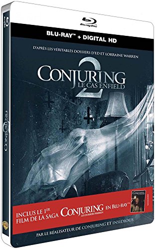 Conjuring 2 : le cas Enfield - Inclus le premier film - Édition Limitée SteelBook - Blu-ray [Édition 2 Blu-ray - Boîtier SteelBook]