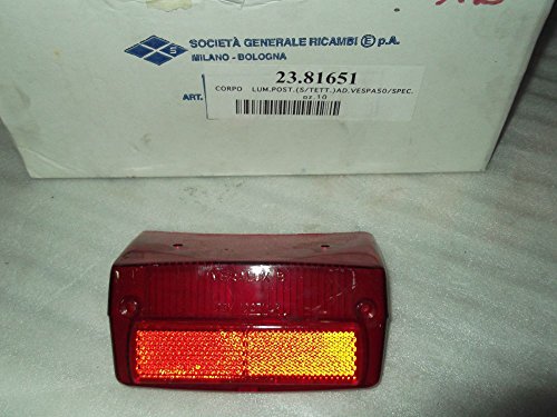 Vetro stop posteriore per piaggio vespa 50 /