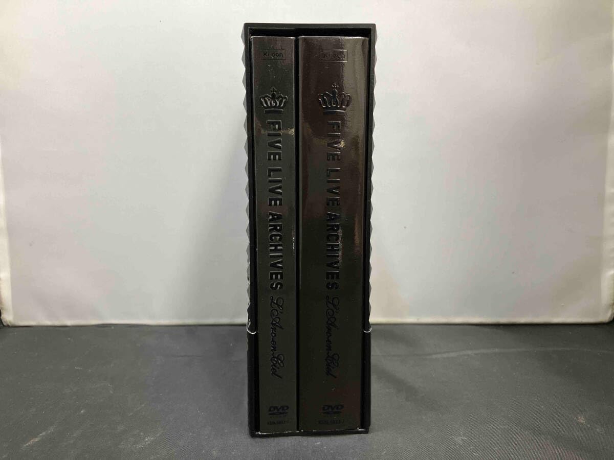 【DVD】L'Arc〜en〜Ciel FIVE LIVE ARCHIVES L'Arc-en-Ciel Official Website