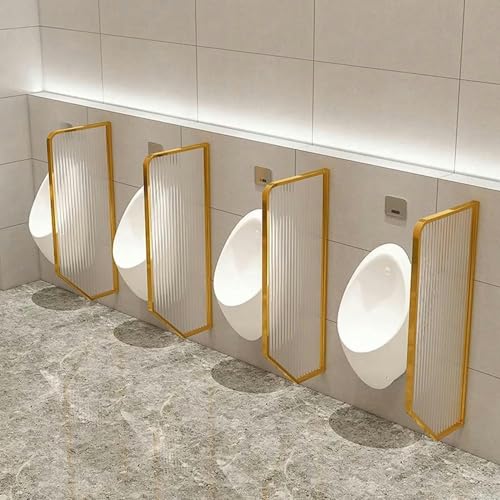 Partición de salud pública para urinarios en oficinas y restaurantes 4