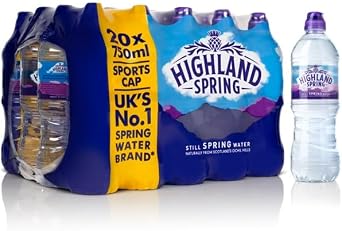 Highland Spring Still Water With Sports Cap 20 x 750ml