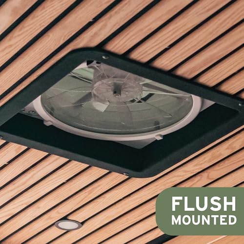 Maxx Air 0007500K MaxxFan Smoke Grey Deluxe Remote Fan Lid