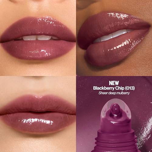 Image of Revlon Glimmer Lip Treat Balm + Mask, 013 Blackberry Chip, 0.4 fl oz